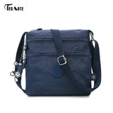 Floral Women Messenger Bag Nylon Women Shoulder Crossbody Bags Female Fashion Ladies Handbags School Bags Sac à main purse bolsa