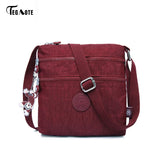 Floral Women Messenger Bag Nylon Women Shoulder Crossbody Bags Female Fashion Ladies Handbags School Bags Sac à main purse bolsa