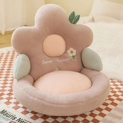 Flower Children's Sofa Cute Chair Lazy Couch Stool