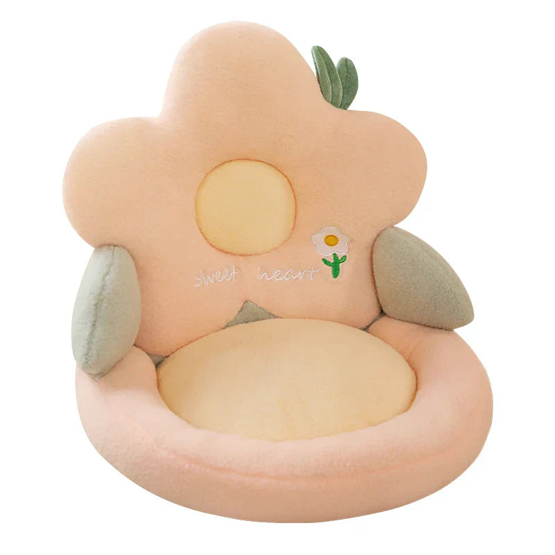 Flower Children's Sofa Cute Chair Lazy Couch Stool