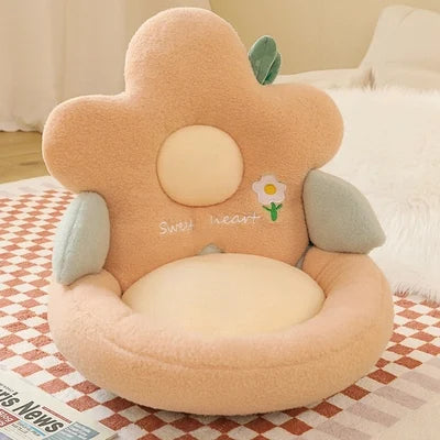 Flower Children's Sofa Cute Chair Lazy Couch Stool