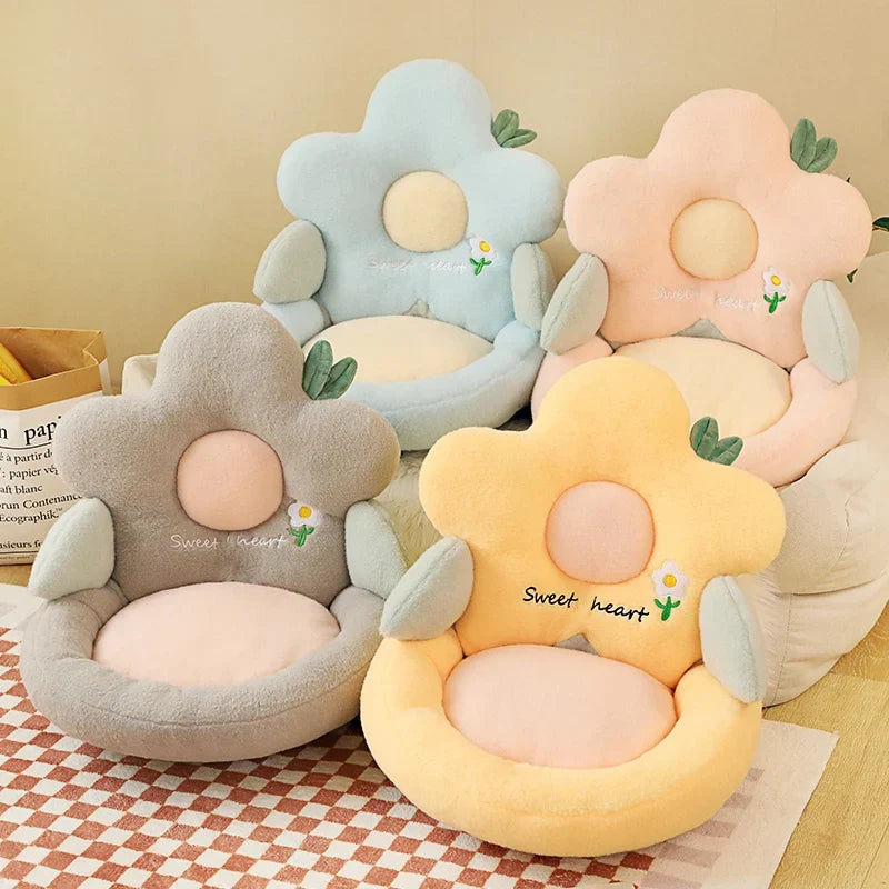 Flower Children's Sofa Cute Chair Lazy Couch Stool