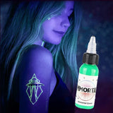 Fluorescent Tattoo Pigment 8 Colors Purple Light Professional