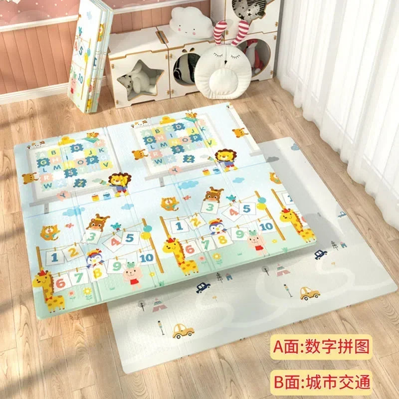 Foldable Baby Play Mats Xpe Kids Crawling Carpet