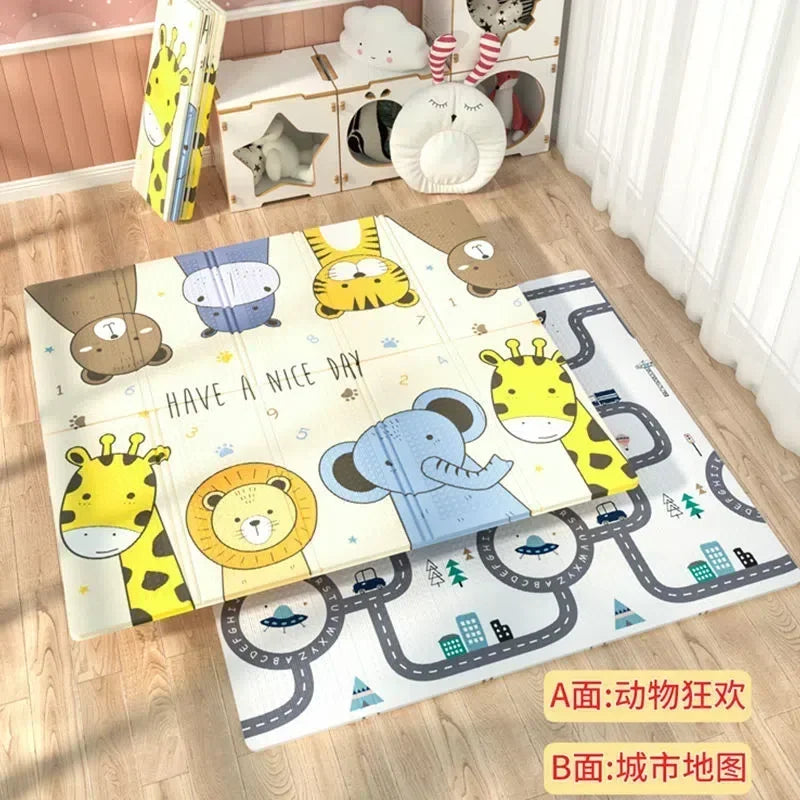 Foldable Baby Play Mats Xpe Kids Crawling Carpet