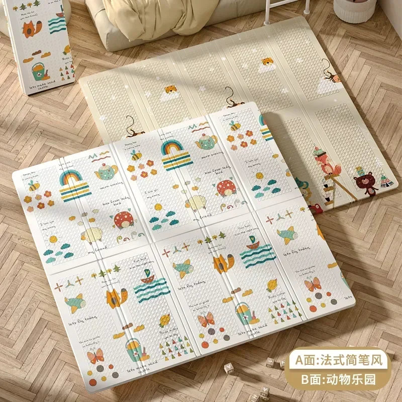 Foldable Baby Play Mats Xpe Kids Crawling Carpet