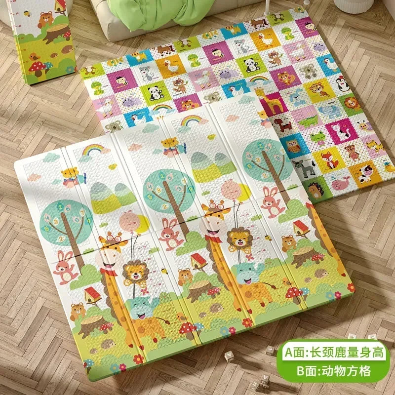 Foldable Baby Play Mats Xpe Kids Crawling Carpet