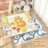 Foldable Baby Play Mats Xpe Kids Crawling Carpet