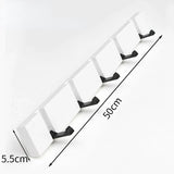 Foldable Bamboo Wall-mounted Clothes Hooks Door Hangers Household