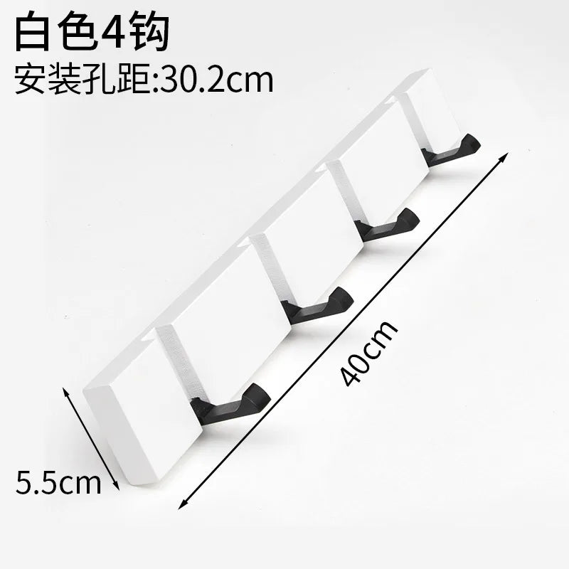 Foldable Coat Rack Bamboo Hat Hanger With Hook