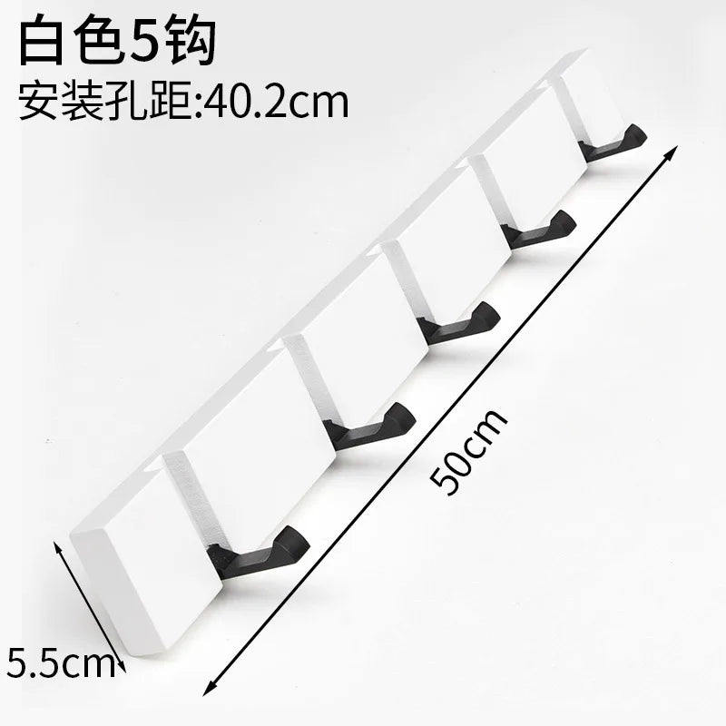 Foldable Coat Rack Bamboo Hat Hanger With Hook