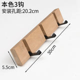 Foldable Coat Rack Bamboo Hat Hanger With Hook