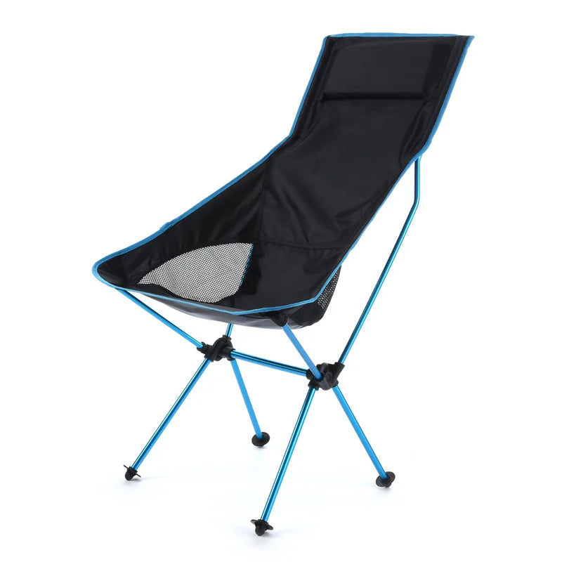Foldable Outdoor Chair Collapsible Camping Chair Portable Folding