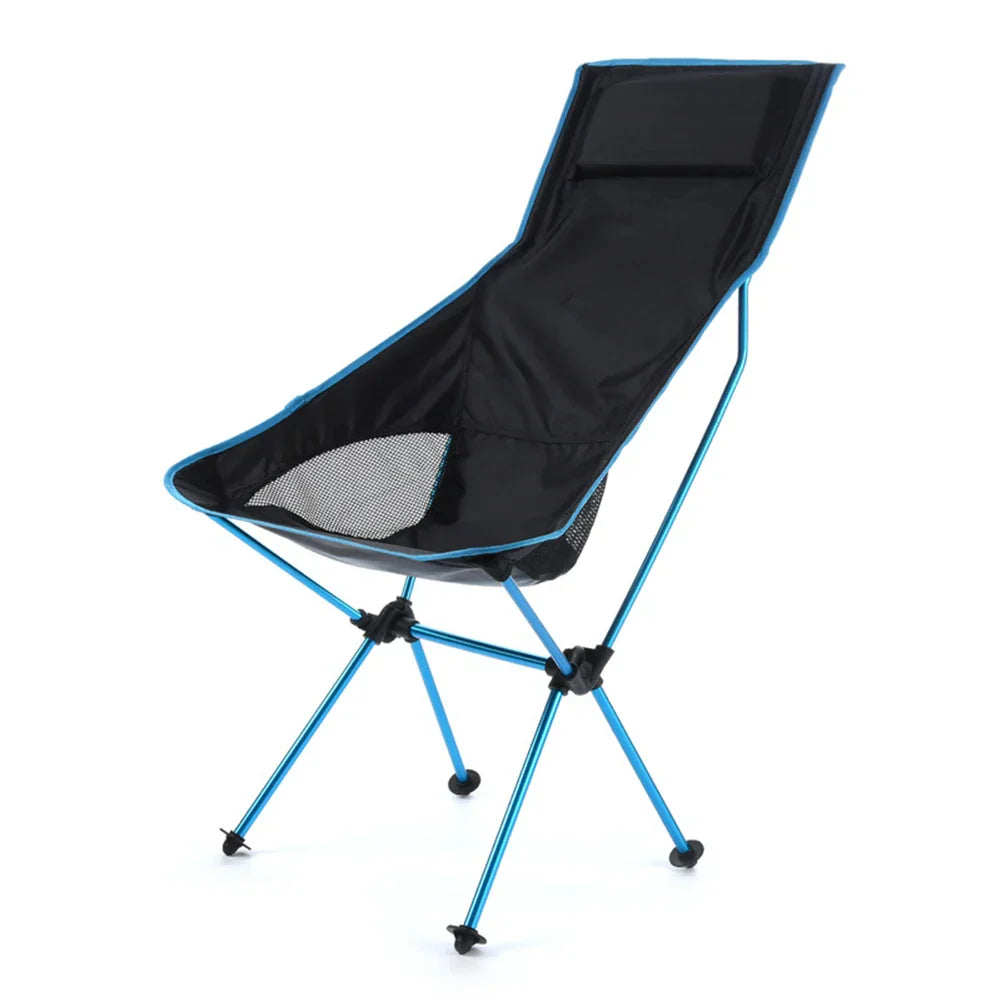 Foldable Outdoor Chair Collapsible Camping Chair Portable Folding