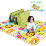 Foldable XPE Kids Rug Foldable Cartoon Baby Play