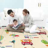 Foldable XPE Kids Rug Foldable Cartoon Baby Play