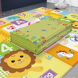 Foldable XPE Kids Rug Foldable Cartoon Baby Play