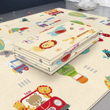 Foldable XPE Kids Rug Foldable Cartoon Baby Play