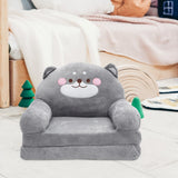 Folding Children's Sofa Baby Plush Seat Elephant Shape