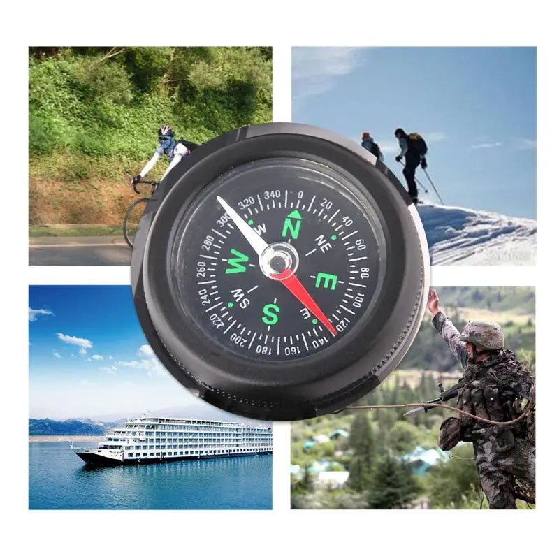 Folding Military Tactical Compass Kids Toys Teaching Compass