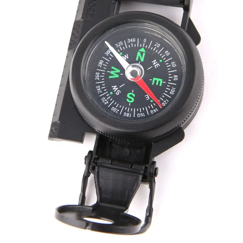 Folding Military Tactical Compass Kids Toys Teaching Compass