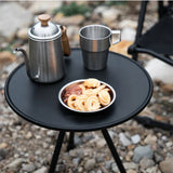 Folding Round Table Portable Telescopic Outdoor Three-legged Dining
