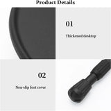 Folding Round Table Portable Telescopic Outdoor Three-legged Dining