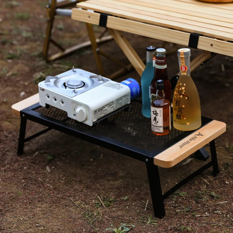 Folding Table With Mesh Outdoor Dining Tables Patio