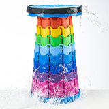 Folding Telescopic Stool Portable Lightweight Thickened Plastic Stools