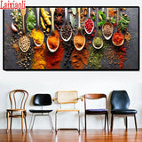Food Painting Modern Spices diamond painting full square
