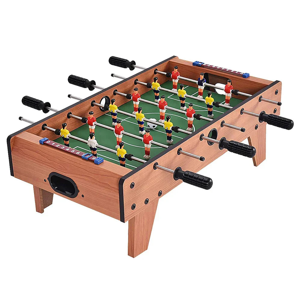 Foosball Table Easily Assemble Wooden Soccer Games Table