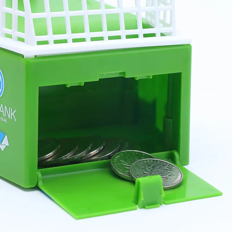 Football Field Piggy Bank Soccer Coin Holder Saving