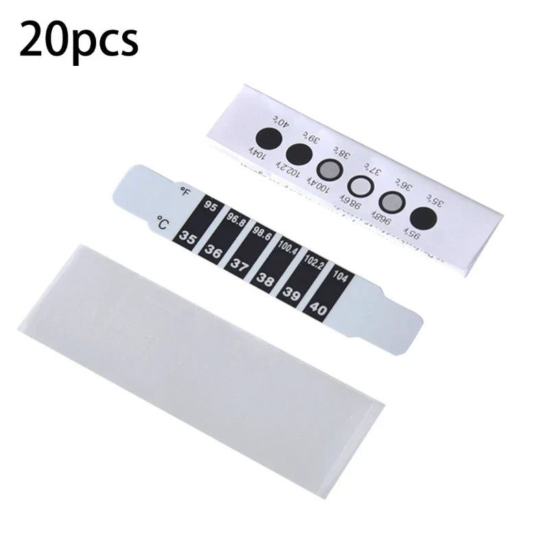 Forehead Thermometer Sticker LCD Display Fever Sticker Forehead