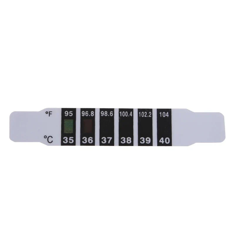 Forehead Thermometer Sticker LCD Display Fever Sticker Forehead