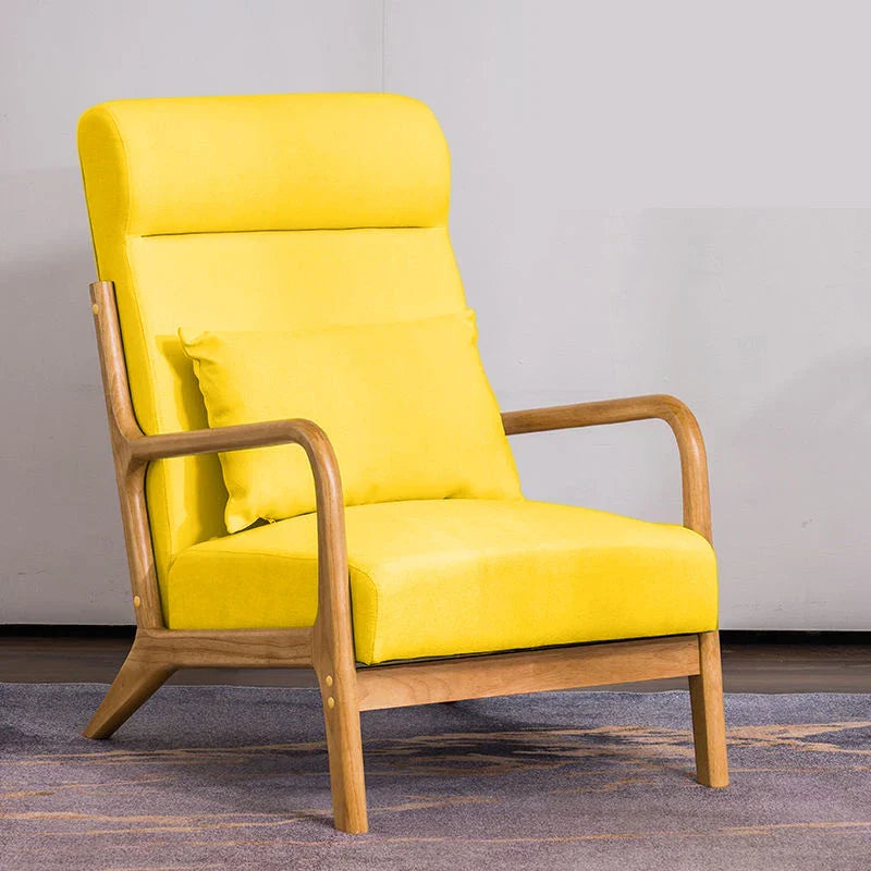 Formwell-Retro Modern Accent Chair, Mid-Century Sofa Chair, Solid