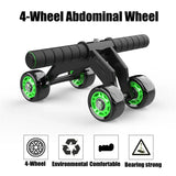 Four Wheeled Abdominal Wheel Ab Roller Non-slip Arm