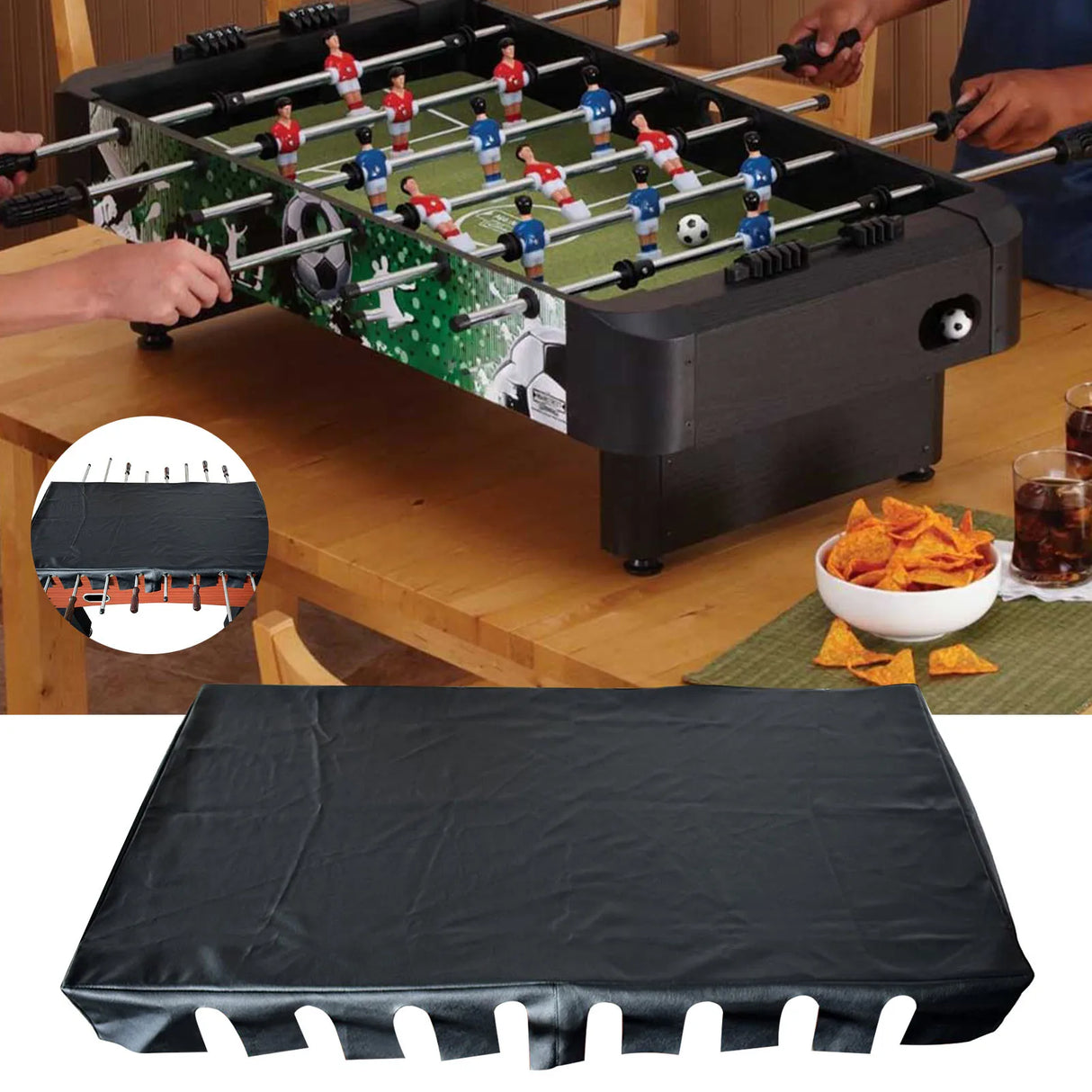 Full Coverage Dustproof Waterproof Foosball Table Cover Oxford