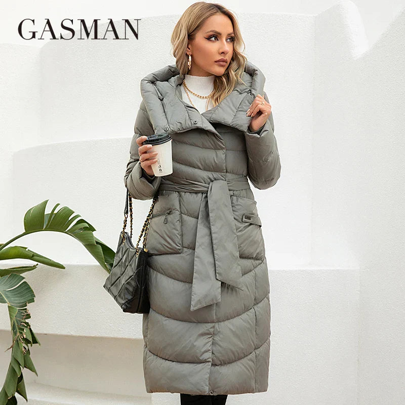 GASMAN 2023 Fashion Parkas Women's Casual Hooded Pocket