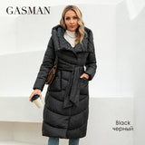 GASMAN 2023 Fashion Parkas Women's Casual Hooded Pocket