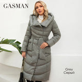 GASMAN 2023 Fashion Parkas Women's Casual Hooded Pocket