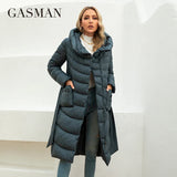 GASMAN 2023 Fashion Parkas Women's Casual Hooded Pocket