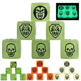 Game Dice 6pcs D6 Dice Opaque Color for