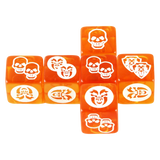 Game Dice 6pcs D6 Dice Opaque Color for