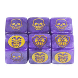 Game Dice 6pcs D6 Dice Opaque Color for