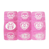 Game Dice 6pcs D6 Dice Opaque Color for