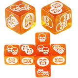 Game Dice 6pcs D6 Dice Opaque Color for