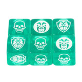 Game Dice 6pcs D6 Dice Opaque Color for