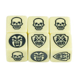 Game Dice 6pcs D6 Dice Opaque Color for