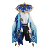 Genshin Impact Scaramouche Wanderer Cosplay Costume Halloween Balladeer