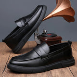 Genuine Leather Loafers Men New Comfy Men's Boat Flats Fashion Brand Style Man Casual Shoes Versatile Dress Footwear Drive Shoes